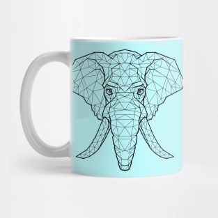 Geometric Elephant Mug